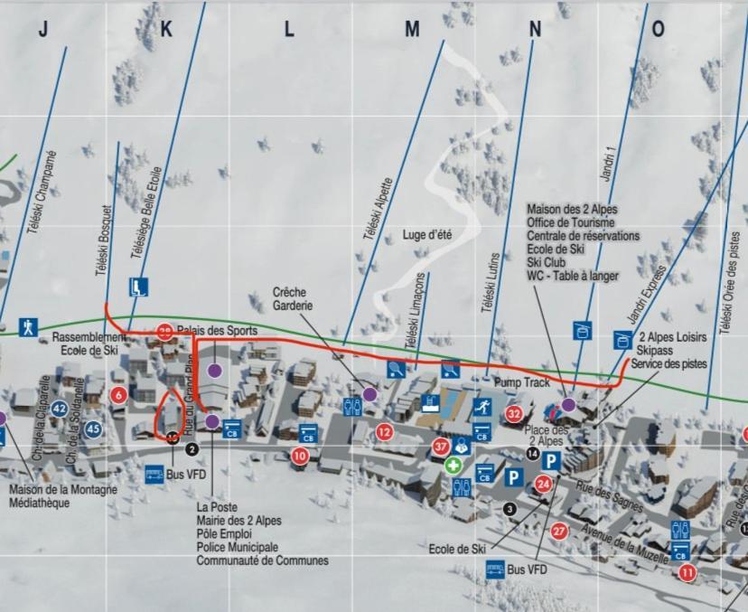 Appartement De 28 M2, Centre Station Les 2 Alpes เลส์เดอซาลป์ ภายนอก รูปภาพ